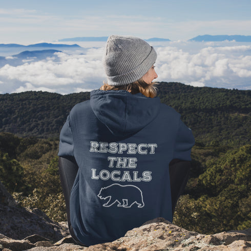 Respect The Locals Double Sided Hoodie